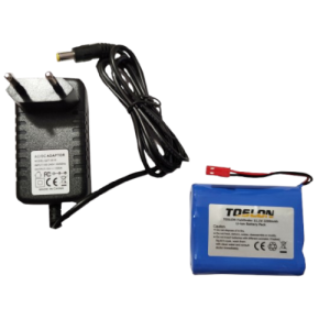 Pachet Acumulator LiIon Toslon si Incarcator pentru ecranele sonarelor Toslon